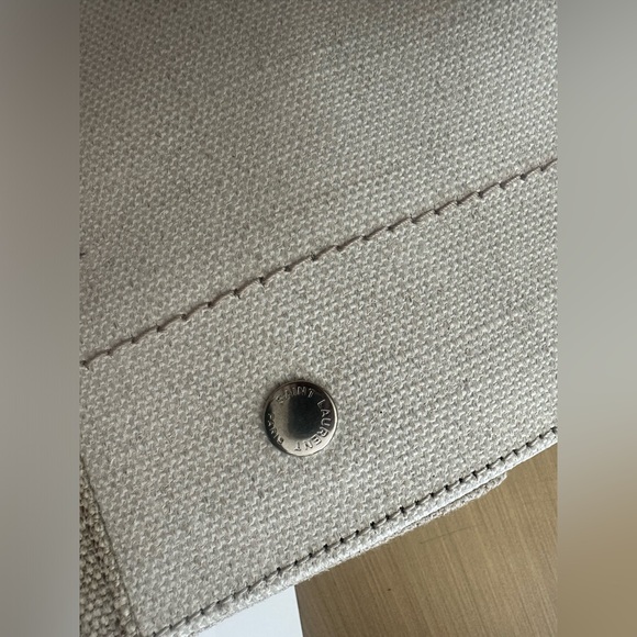 Saint Laurent Rive Gauche tote beige - Picture 5 of 10